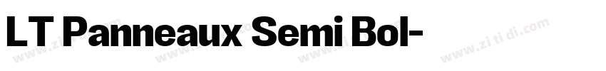LT Panneaux Semi Bol字体转换